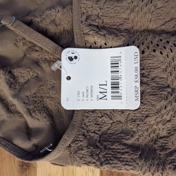 Free People brown bralette - Picture 2 of 3